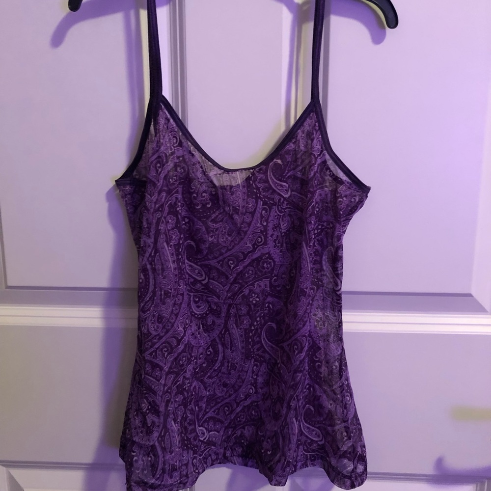 Purple Lingerie Cami